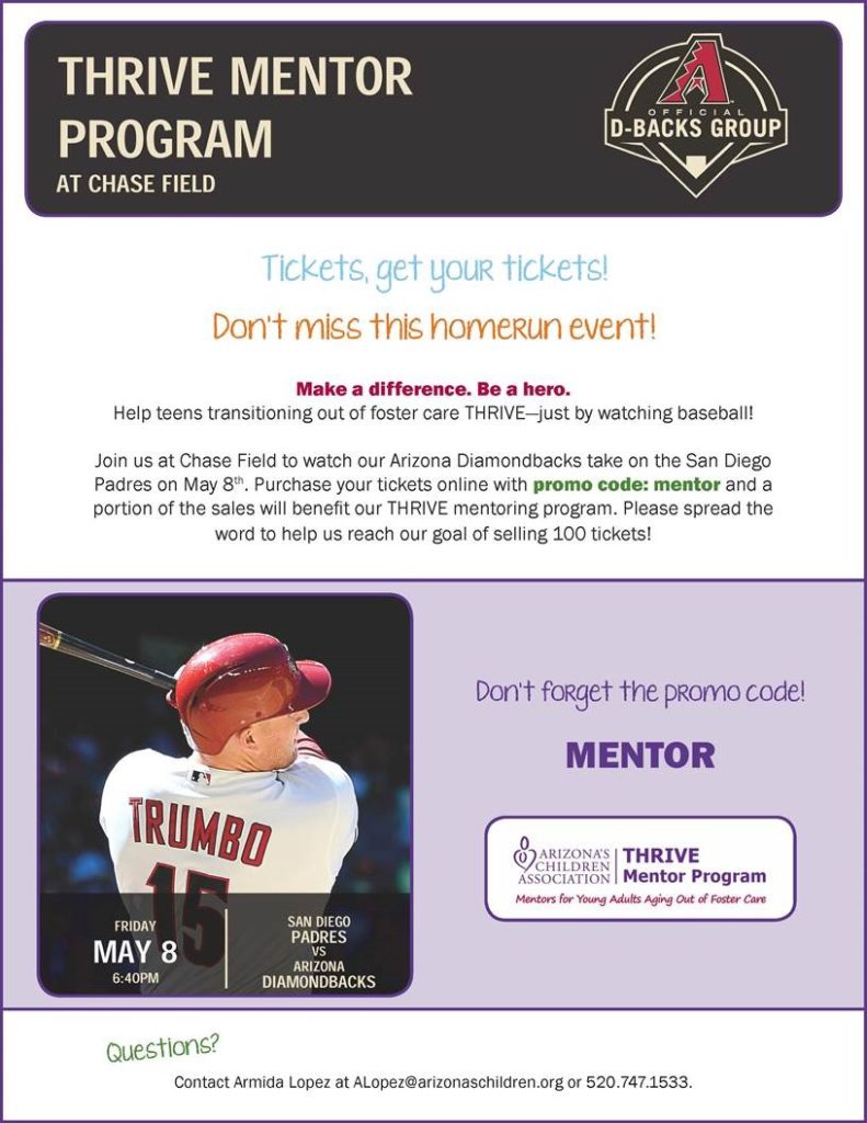 D-Backs for THRIVE